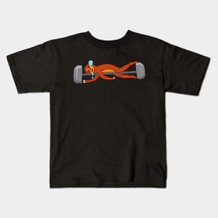 Sloth Gym Workout Kids T-Shirt